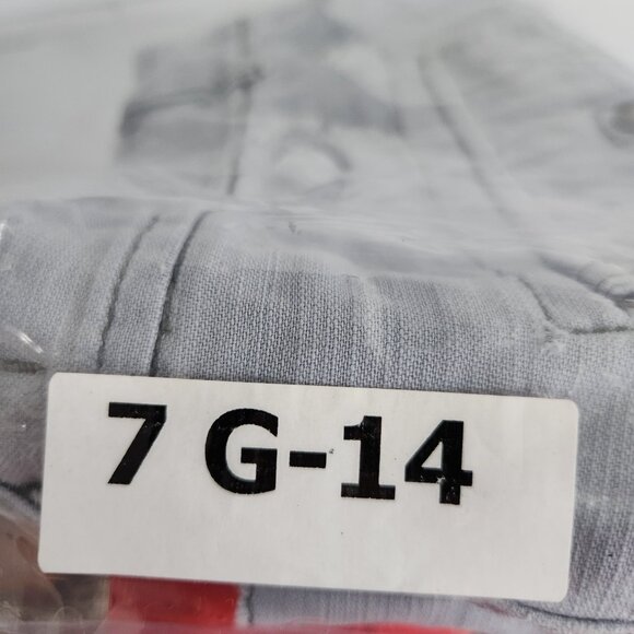 Free People Chino Shorts Womens Size 8 Cotton Gray Raw Fray Hem - Picture 12 of 12